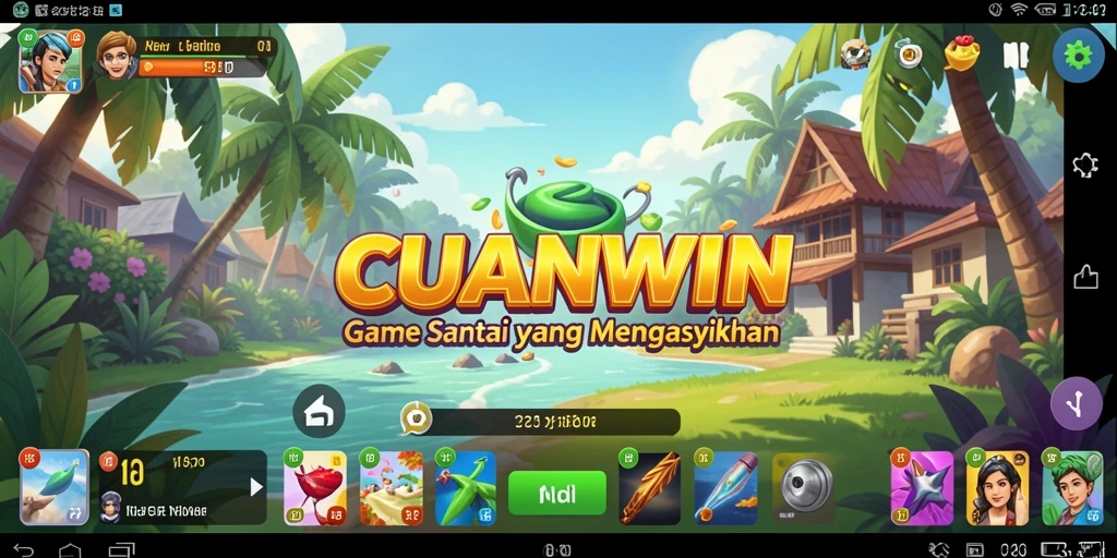 Tampilan screenshot CUANWIN menunjukkan keseruan gameplay Casual.