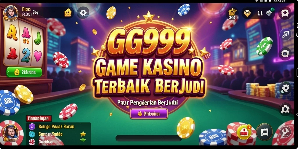 Tampilan gameplay Kasino GG999 yang seru dan mengasyikkan.