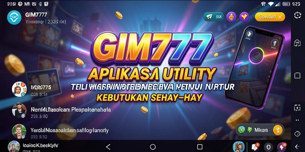 Tampilan screenshot GIM777 yang menunjukkan fitur pengelolaan waktu.