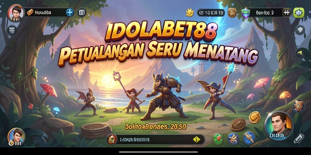 Tampilan gameplay seru di dunia petualangan IDOLABET88.