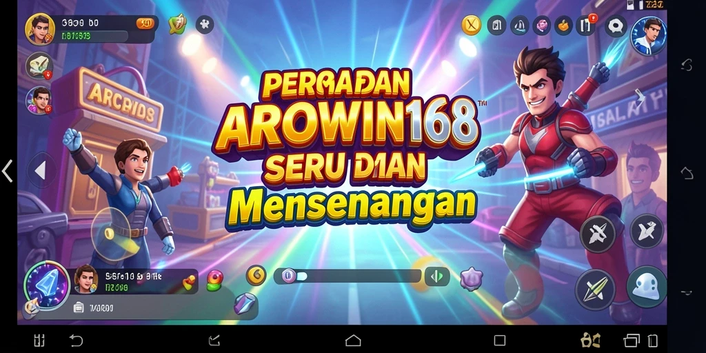 Screenshot gameplay utama INDOWIN168 menunjukkan keseruan dalam permainan Arcade.