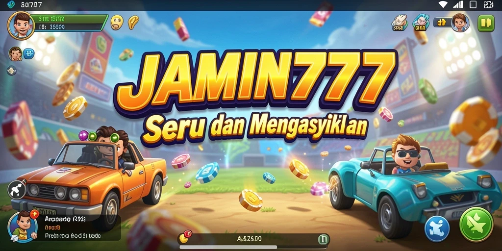 Tampilan gameplay seru dan interaktif dari JAMIN777.