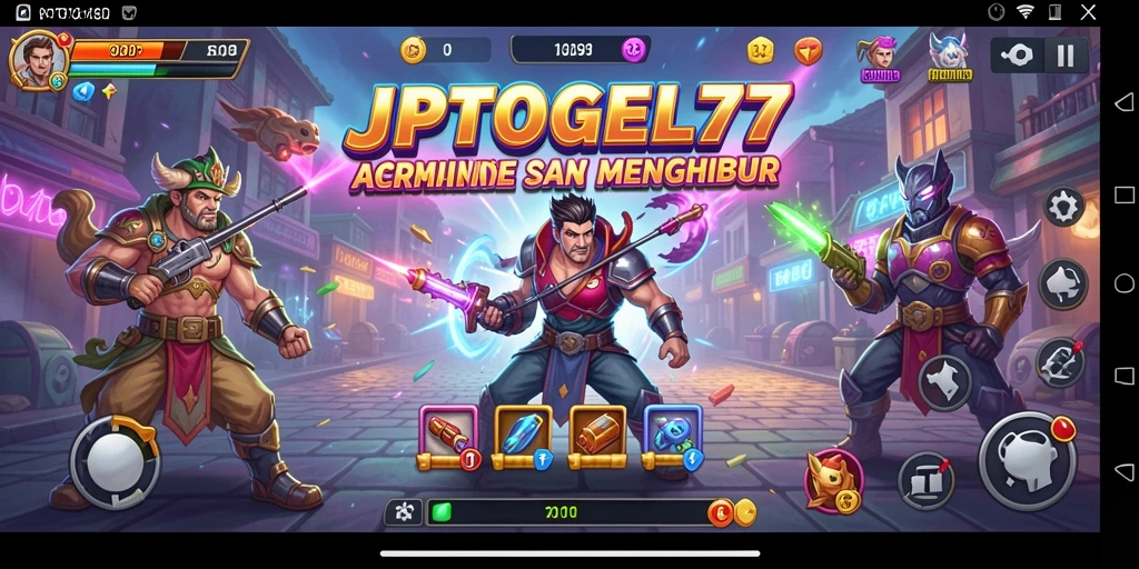Tampilan menarik dari gameplay seru JPTOGEL77.