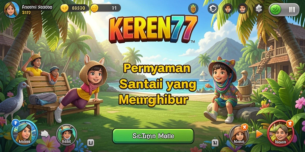 Tampilan gameplay KEREN77 yang menarik dan menghibur.