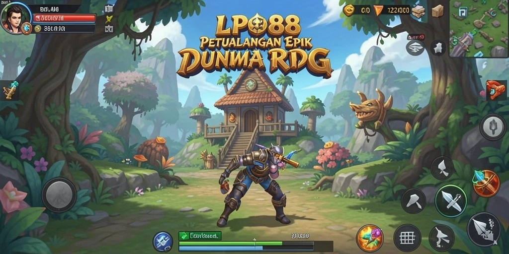 Tampilan gameplay RPG LPO88 yang menakjubkan.