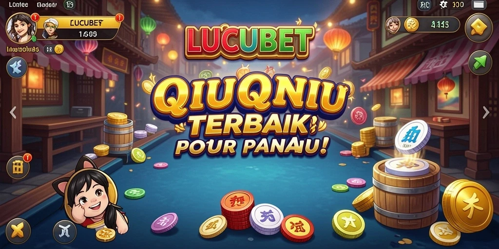 Tampilan gameplay yang menarik dalam LUCUBET, menyajikan QiuQiu yang menantang.